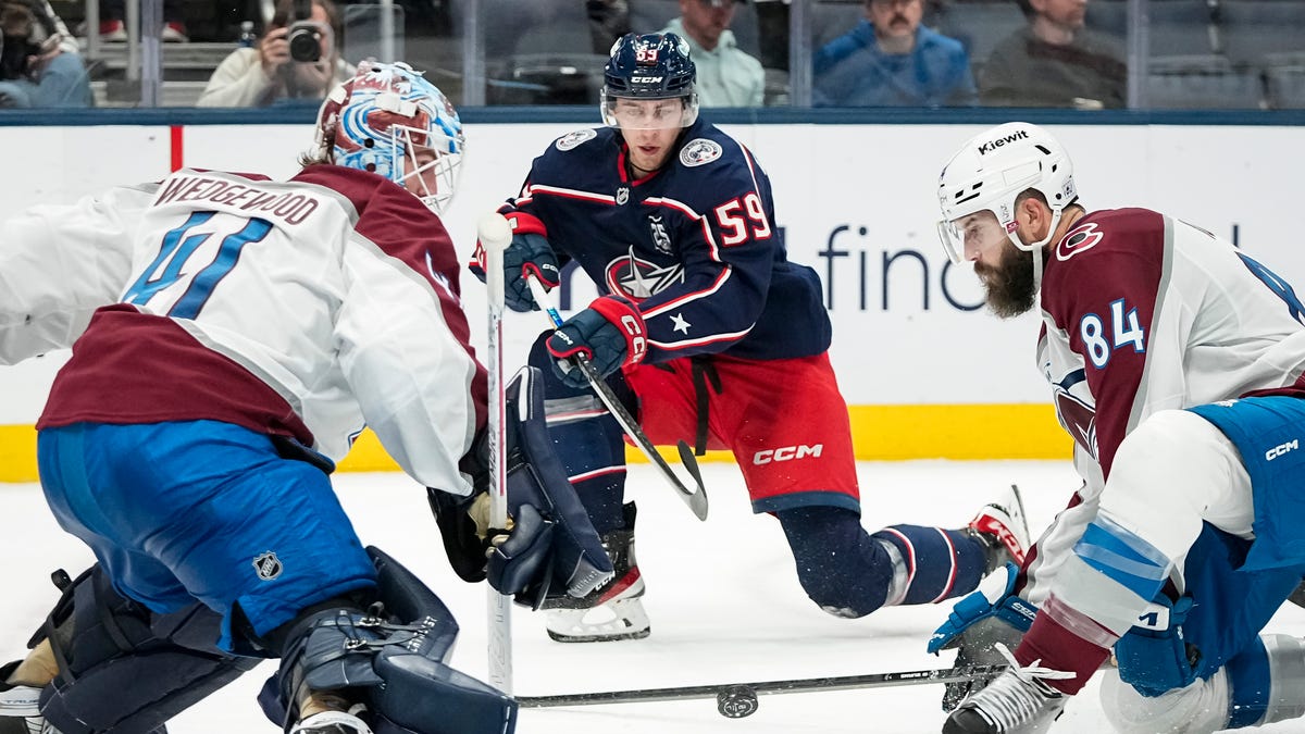 Columbus Blue Jackets fall flat vs Colorado Avalanche