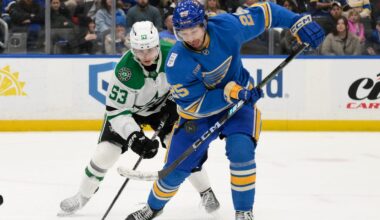Stars at Blues odds, picks and predictions