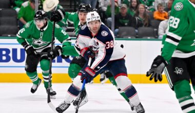 Columbus Blue Jackets down Dallas Stars 5-1 on the road