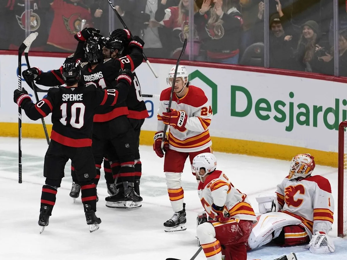 Three takeaways as Flames suffer shootout loss in Ottawa