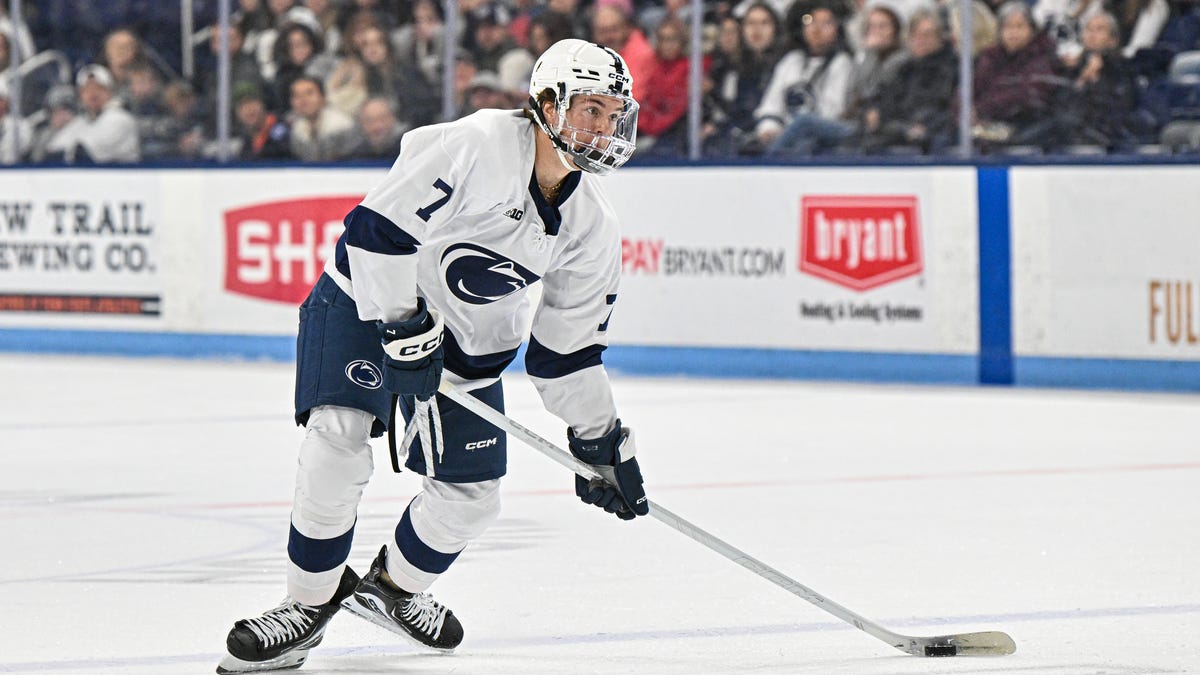 Columbus Blue Jackets' Jackson Smith 'thoroughbred' for Penn State