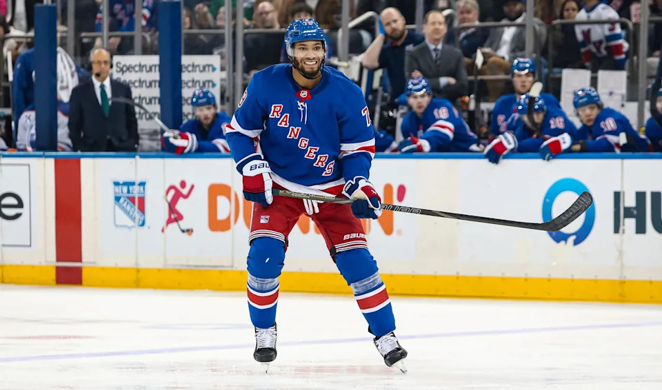 K'Andre Miller (© Danny Wild-Imagn Images)