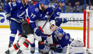 Senators' Shane Pinto plays the role of hero in win over Tampa Bay Lightning