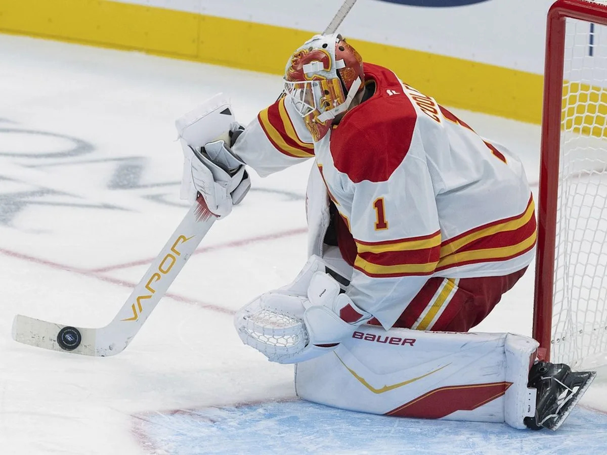 Three takeaways as Devin Cooley shines but Flames drop fourth straight in loss to Mammoth