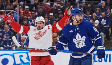Maple Leafs again fall short against scrappy Red Wings