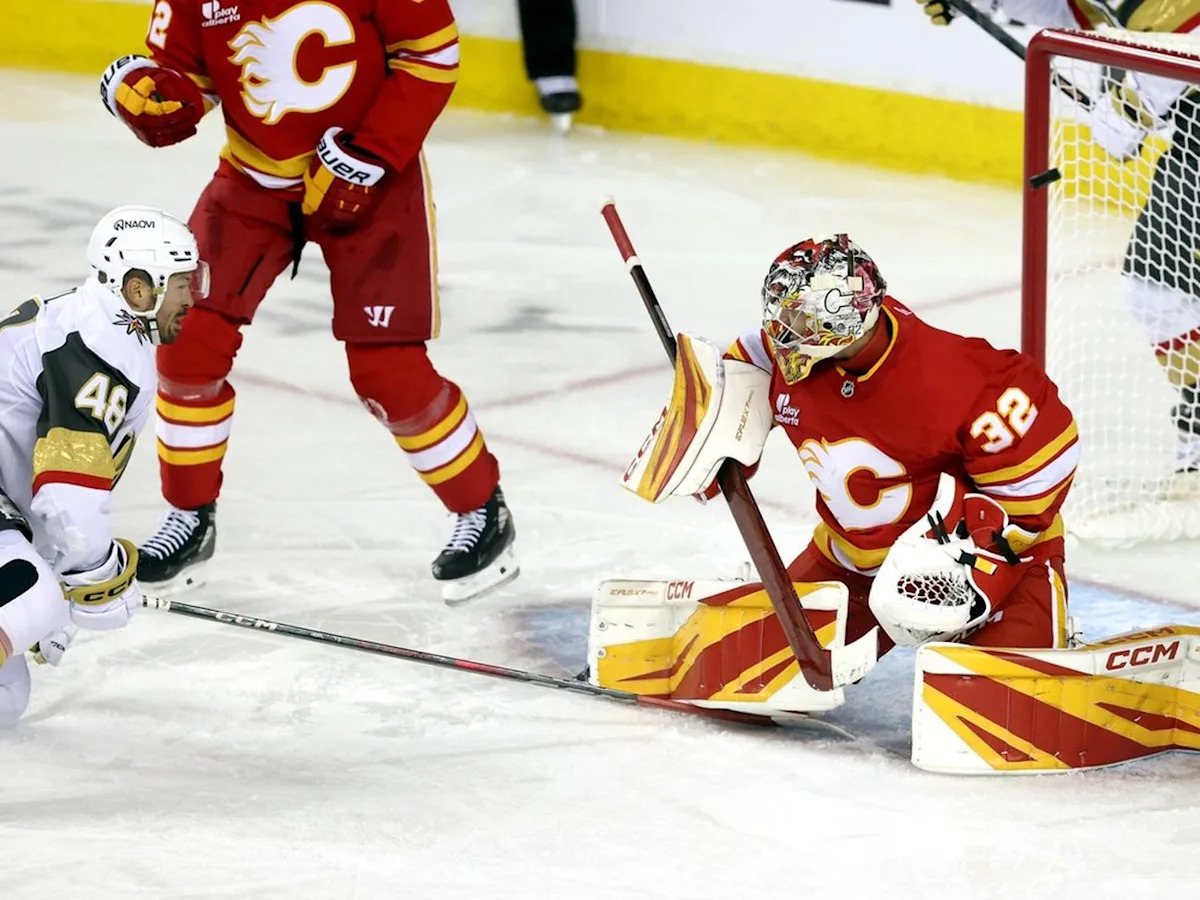 Three takeaways as Flames squander another lead in loss to Golden Knights