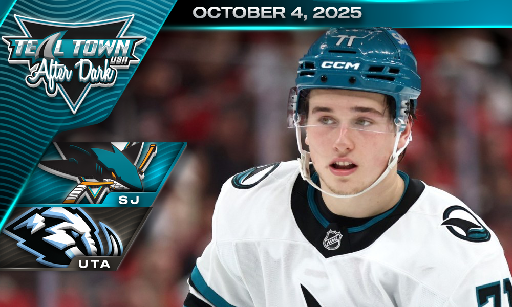 Sharks Finish Preseason with 6-4 Loss to Utah - 10/4/2025 - Teal Town USA After Dark (Postgame)