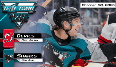 Sharks Victorious in Vintage Threads, Beat Devils 5-2 - 10/30/2025 - Teal Town USA After Dark (Postgame)