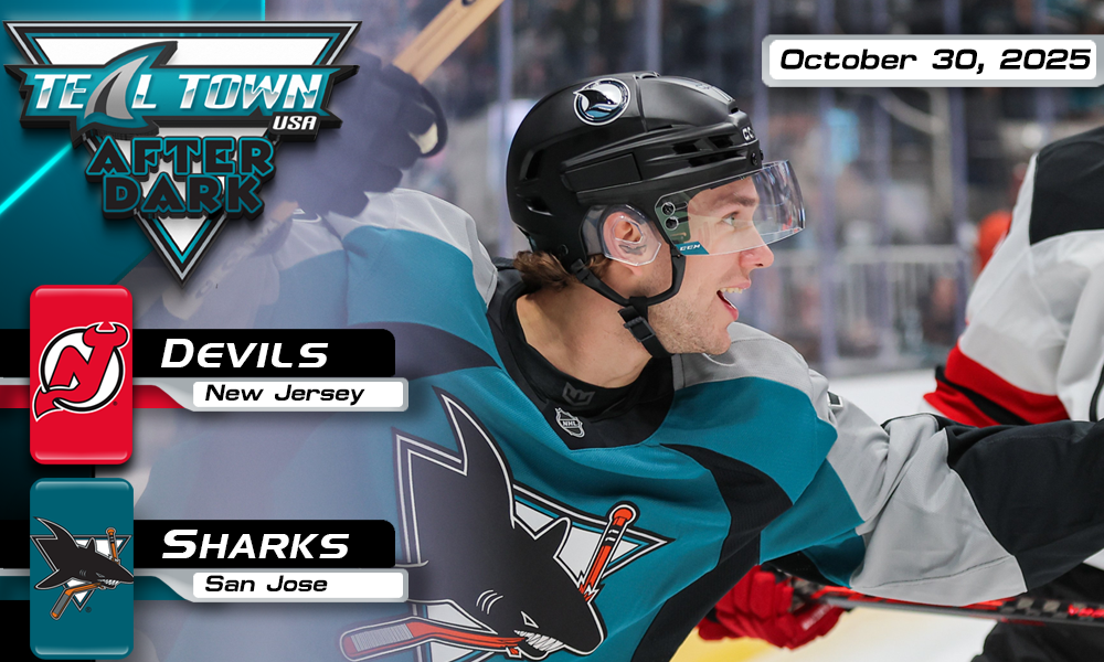 Sharks Victorious in Vintage Threads, Beat Devils 5-2 - 10/30/2025 - Teal Town USA After Dark (Postgame)