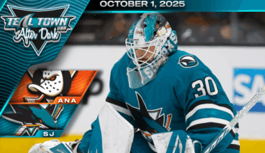 Sharks Fall Short Again to Ducks 5-2 - 10/1/2025 - Teal Town USA After Dark (Postgame)