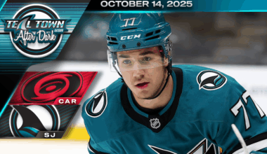 Sharks Struggle with Canes 5-1 on Misa's Debut - 10/14/2025 - Teal Town USA After Dark (Postgame)