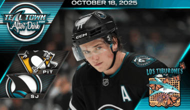 Sharks Shutout by Penguins 3-0 - 10/18/2025 - Teal Town USA After Dark (Postgame)