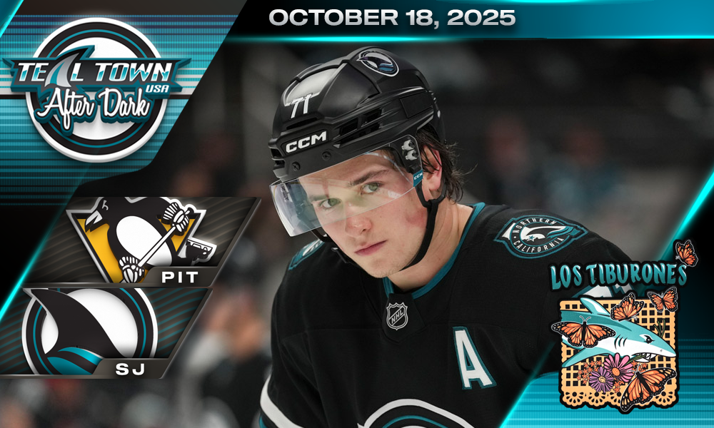 Sharks Shutout by Penguins 3-0 - 10/18/2025 - Teal Town USA After Dark (Postgame)