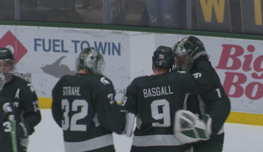 No. 1 Michigan State hockey downs Northern Michigan 4-0