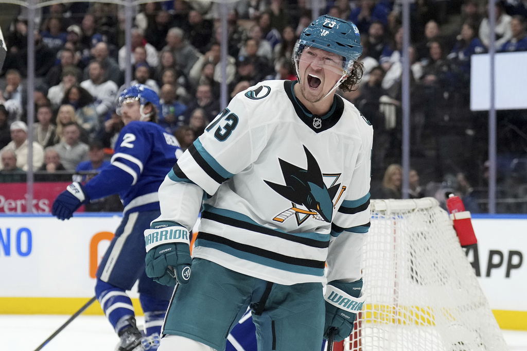 San Jose Sharks name Macklin Celebrini, Tyler Toffoli as alternate captains