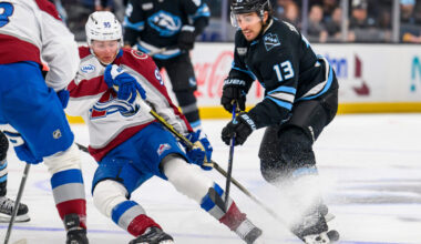 Utah hockey: Guenther does it again, Mammoth quell Avalanche in OT | News, Sports, Jobs