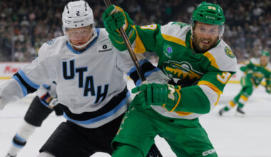 NHL hockey: Utah Mammoth stay hot in 6-2 win at Minnesota | News, Sports, Jobs
