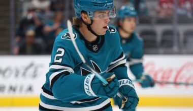 San Jose Sharks' Will Smith faces big expectations in second NHL season