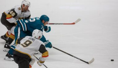 San Jose Sharks fall apart in overtime loss to Vegas Golden Knights