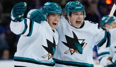 San Jose Sharks' Macklin Celebrini bolsters bid for Canada's Olympic roster