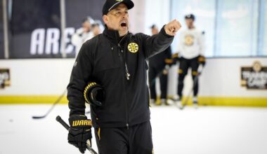 With questions still pending, Bruins face Caps in preseason game