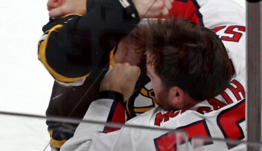 Bruins make cuts to get down to 23-man roster