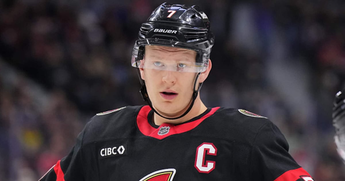 Ottawa Senators’ Brady Tkachuk to miss at least four weeks, Travis Green says