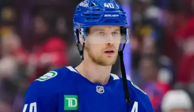 NHL News: Elias Pettersson's Canucks provide key update on veteran center Teddy Blueger's injury