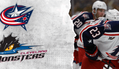 Cleveland Monsters | Columbus Blue Jackets, Cleveland Monsters…
