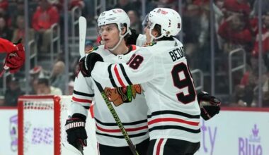 Connor Bedard, Lukas Reichel, Chicago Blackhawks