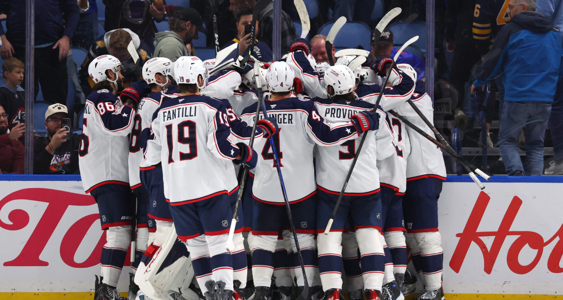 Miles Wood Nets Overtime Winner as Blue Jackets Slip Past the Sabres - The Hockey Writers - Columbus Blue Jackets