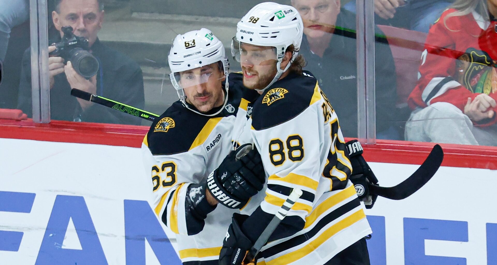 Bruins' David Pastrnak Expects Brad Marchand's Boston Return To Be 'Special'