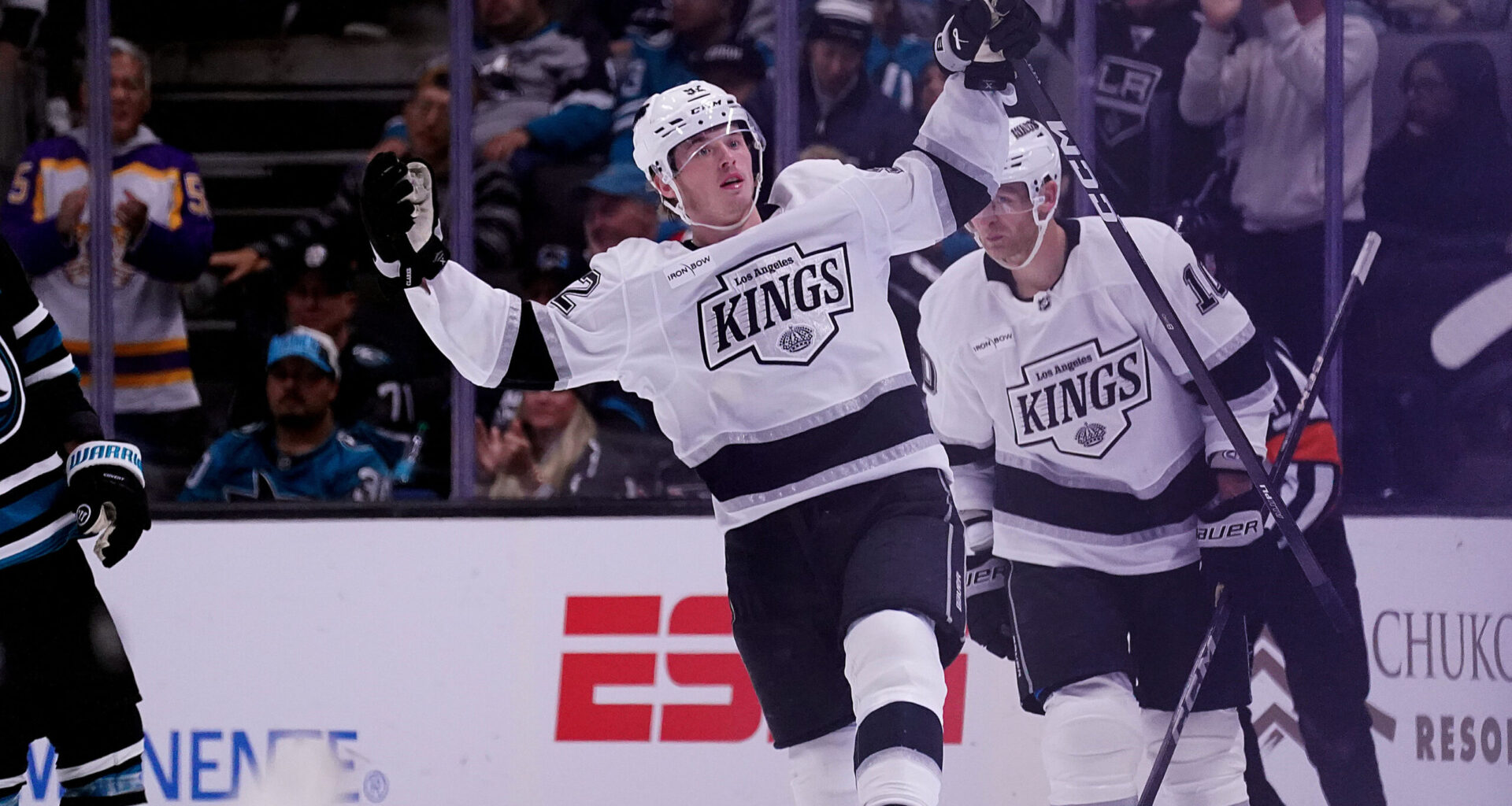 Kings Overcome Sharks' Comeback and Shooting Barrage for Narrow Win - The Hockey Writers - Los Angeles Kings