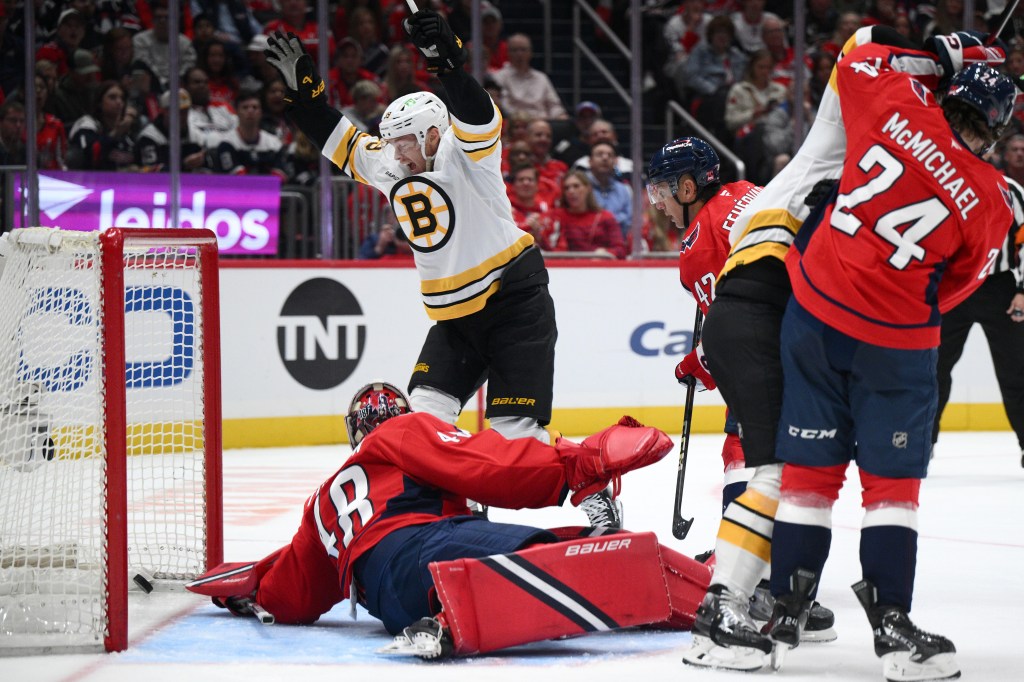 Bruins win season opener over Capitals, Marco Sturm nets first victory – Boston Herald