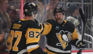 How Penguins' Bryan Rust Reacted To Being Part Of Sidney Crosby's 1,700th Point