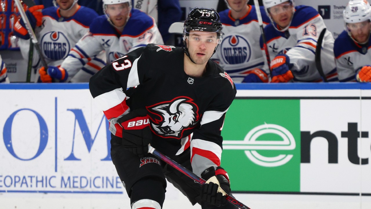 Sabres' Josh Norris injured on face-off vs. Rangers