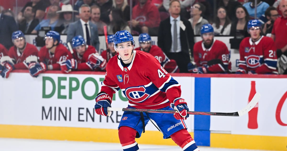 Montreal Canadiens GM Hughes not worried about signing Lane Hutson