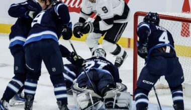 Scheifele scores twice as Winnipeg Jets outlast Kings 3-2 for first win of season - Winnipeg