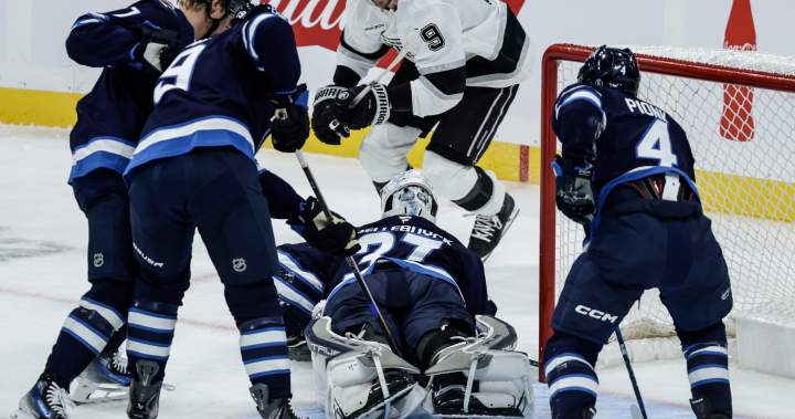 Scheifele scores twice as Winnipeg Jets outlast Kings 3-2 for first win of season - Winnipeg