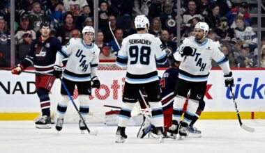 Utah wins seventh straight, downing Winnipeg Jets 3-2 - Winnipeg