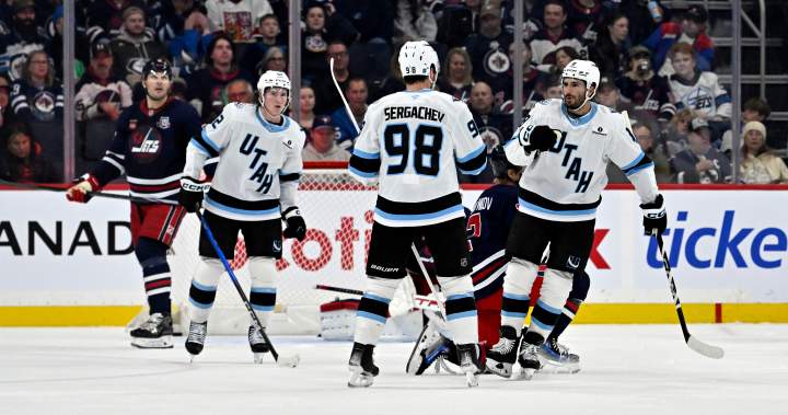 Utah wins seventh straight, downing Winnipeg Jets 3-2 - Winnipeg