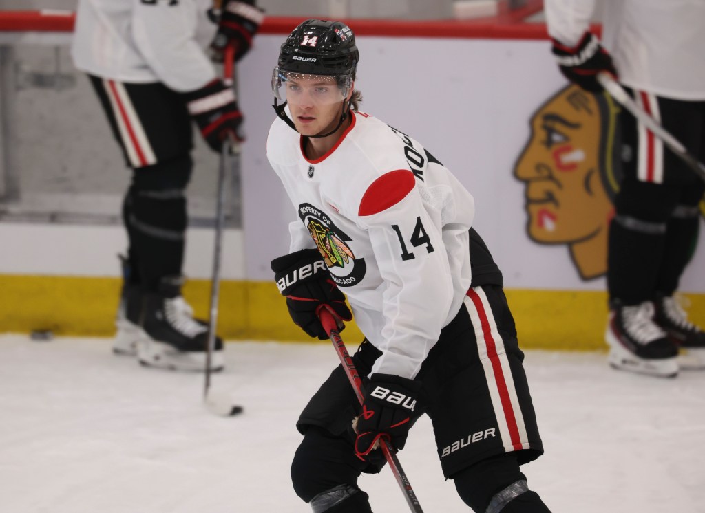 Chicago Blackhawks send defenseman Kevin Korchinski to Rockford