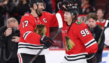 Connor Bedard nets first career hat trick in win