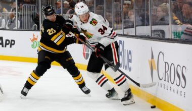 Colton Dach-Connor Bedard line shows promise