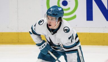 Celebrini Returns, But Sharks Lose 6-4 in Pre-Season Finale