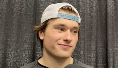 Sharks Locker Room: Celebrini Going From Rookie to Superstar?