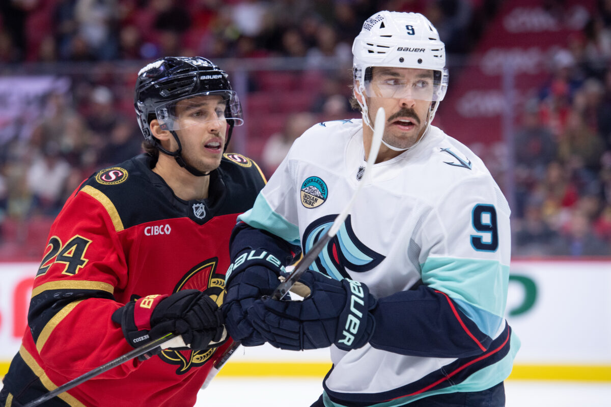Chandler Stephenson Seattle Kraken Dylan Cozens Ottawa Senators