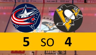 Penguins Fight Back, Can't Overcome Mistakes in Shootout Loss