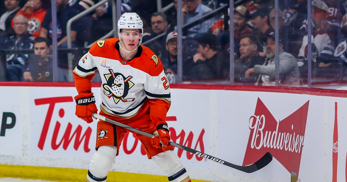 Anaheim Ducks lock up defenceman Jackson LaCombe to eight-year extension