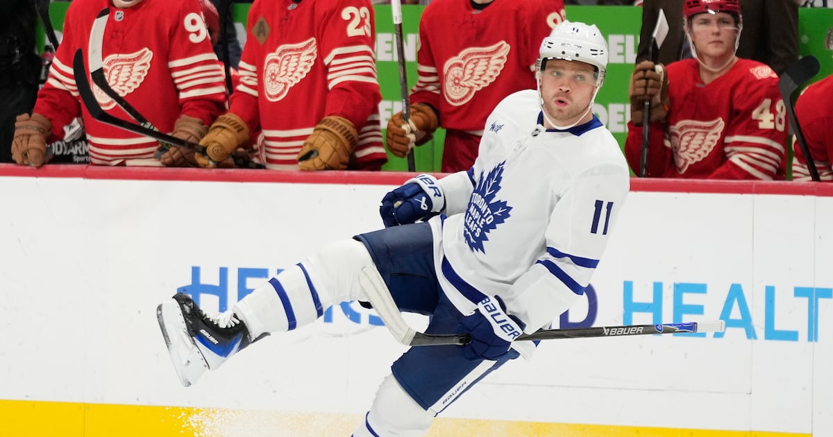 Domi joins Leafs’ first line as Cowan skates as an extra